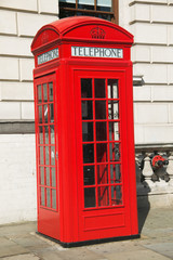 Fototapeta premium Budka telefoniczna w Londynie