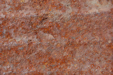 rusted iron