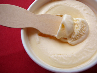 Vanilla Ice Cream Snack