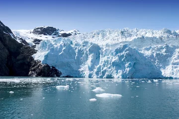 Fototapete Gletscher Hubbard-Gletscher