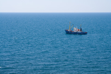 Ship at the sea