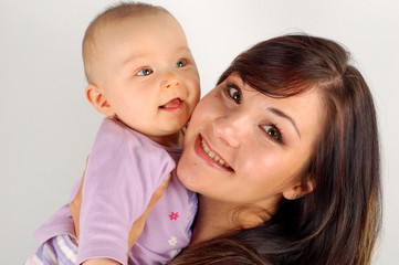 mother holding baby #21