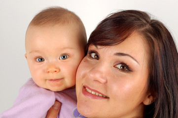 mother holding baby #21