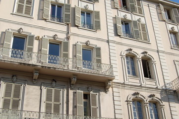 Fototapeta na wymiar façade caractere