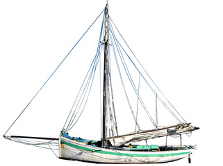 langoustier fond blanc