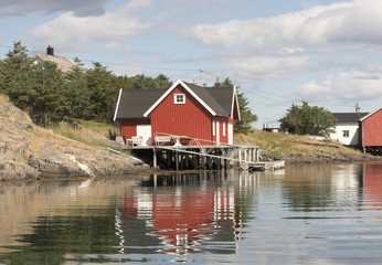 Obraz premium Fishermans village