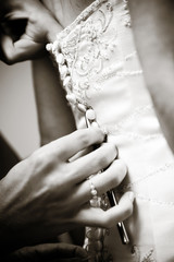 Wedding details - dress