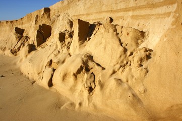Sand dune sliding