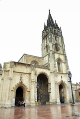Fototapeta na wymiar Catedral de Oviedo - OVIEDO - Asturias