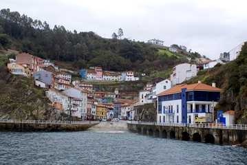 Fototapeta na wymiar CUDILLERO - Asturias