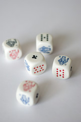 dés , poker ,jetons,jeux,casino,figures,