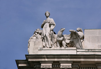 Fototapeta na wymiar Hofburg in Vienna