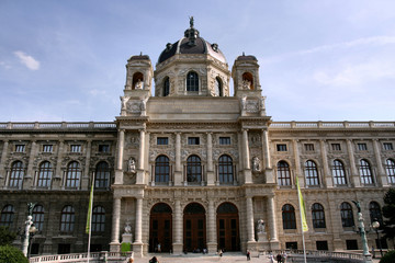 Vienna landmark - museum building