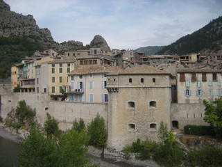 Fototapeta na wymiar Średniowieczna wioska