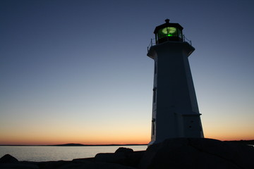 Lighthouse at Dusk