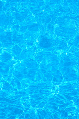Fototapeta na wymiar blue pool water