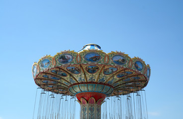 Swing ride at the boardwalk