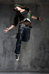 dancer flying