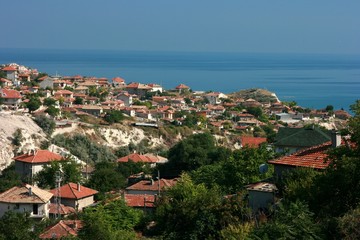 General view of Balcic, Bulgaria