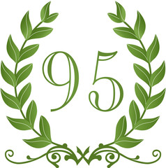 Lorbeerkranz Antik 95