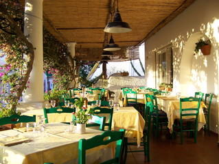 terrasse de restaurant
