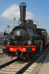 Obraz premium Steam locomotive 