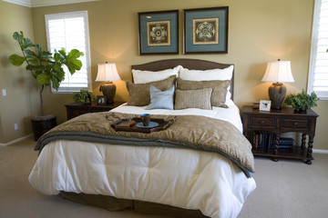 Bedroom with night tables