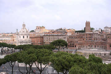 Fototapeta na wymiar Rome cityscape