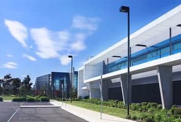 Foto auf Acrylglas Industriegebäude Industriegebäude
