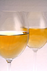 White wine glass