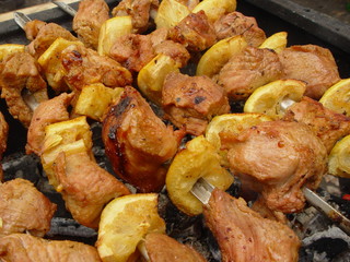 Traditional kebab