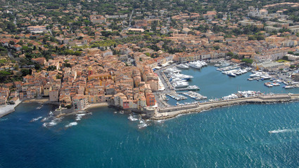 Saint-Trop , vue du ciel