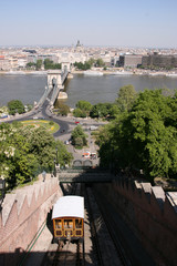 Naklejka premium Budapest landmarks