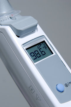 Thermometer Showing Normal