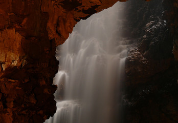 Underground Waterfall