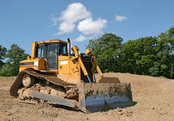Fototapeta premium Bulldozer