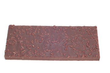 bar of chocolate with nuts