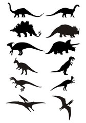 dinosaur silhouette