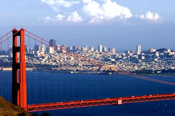 Möbelaufkleber San Francisco Golden Gate Bridge, San Francisco, Kalifornien, USA