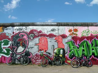 Fototapeten Berliner Mauer Westseite © msw
