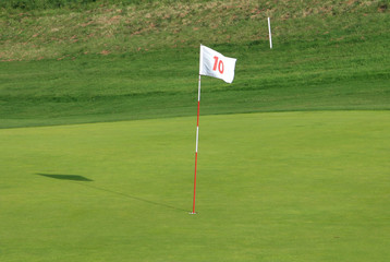 Obraz premium green de golf n°10 à Etretat