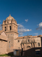 Fototapeta na wymiar Church of Santo Domingo, Cuzco, Peru