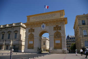 Obraz premium L'arc de triomphe de Montpellier
