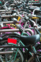 Fototapeta premium Dam Bikes