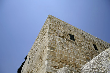 Fototapeta na wymiar lament zachodniej ścianie, Jerozolima, Izrael