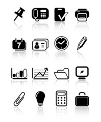 Miscellaneous office vector icons