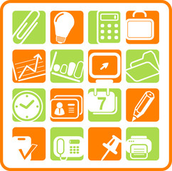 Miscellaneous office vector icons