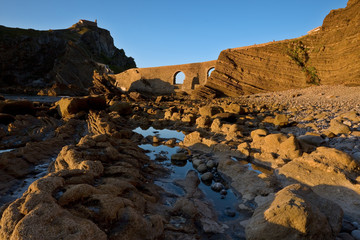 Old chapel and bridge
