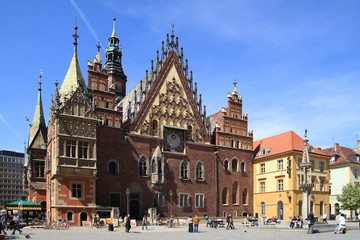 City Hall in Wroclaw (Poland)