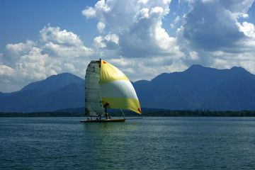 Segeln auf dem Chiemsee